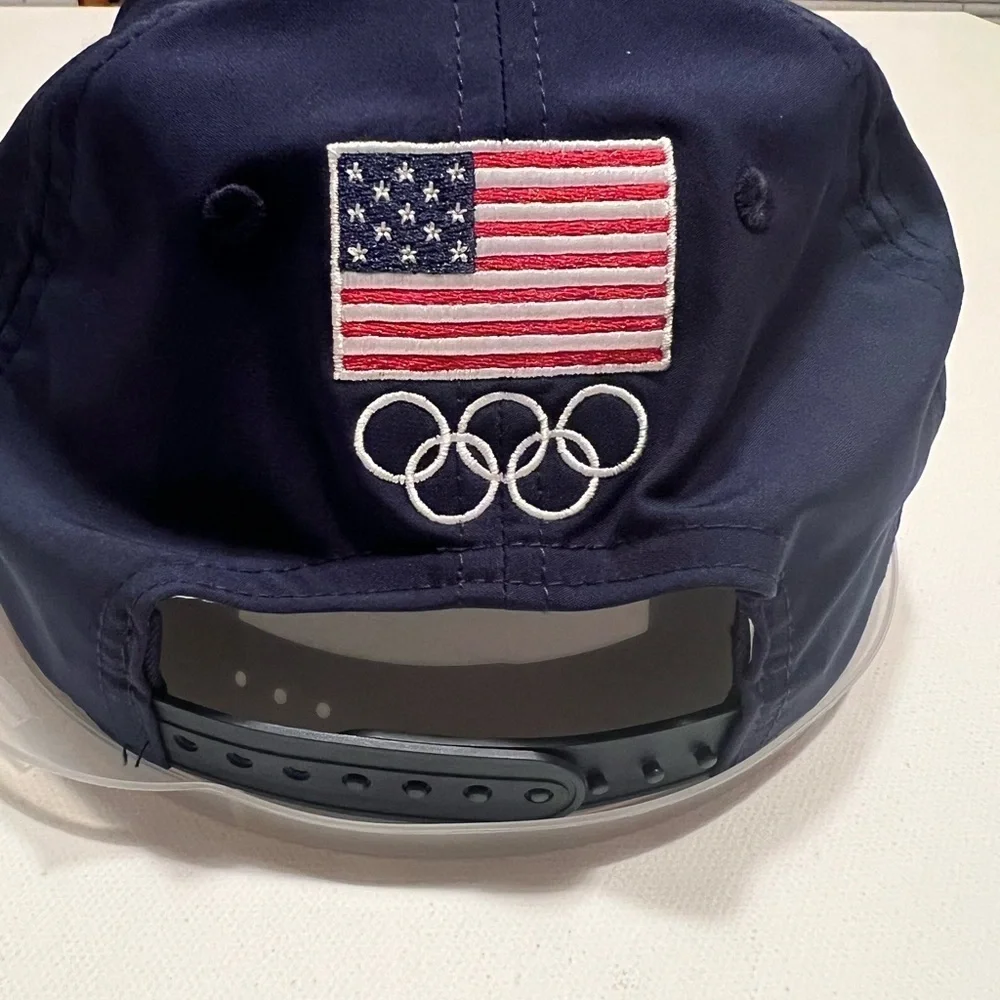 NWT FANATICS TEAM USA SNAPBACK HAT DAD‎ CAP TRUCKER FLAG OLYMPICS